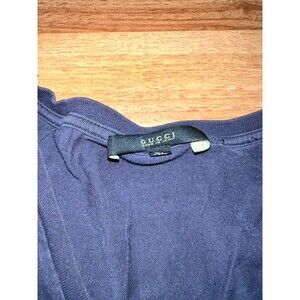 Gucci mens blue short sleeved tee shirt xl
